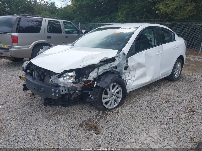 Vin: jm1bl1vf8c1514857, lot: 46559628, mazda mazda3 i touring 20122