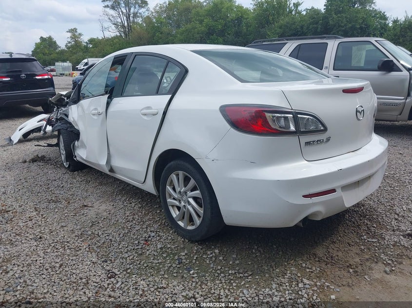 Vin: jm1bl1vf8c1514857, lot: 46559628, mazda mazda3 i touring 20123
