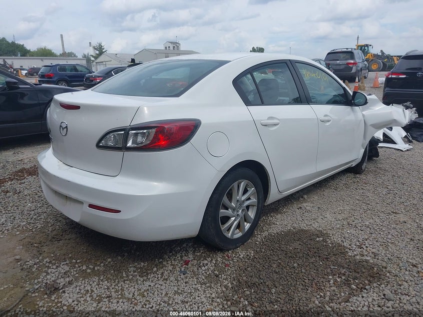 Vin: jm1bl1vf8c1514857, lot: 46559628, mazda mazda3 i touring 20124
