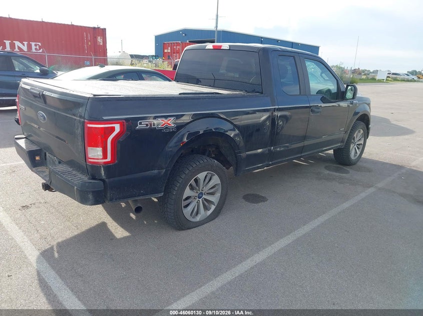 Vin: 1ftex1ep1hfb65075, lot: 46559657, ford f-150 xl 20174