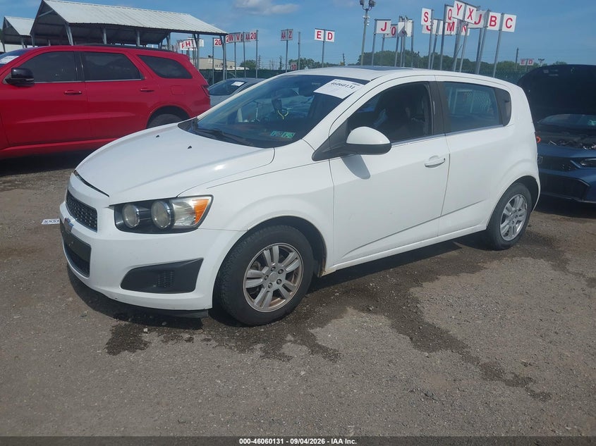 CHEVROLET SONIC 2014 VIN 1G1JC6SB9E4125603