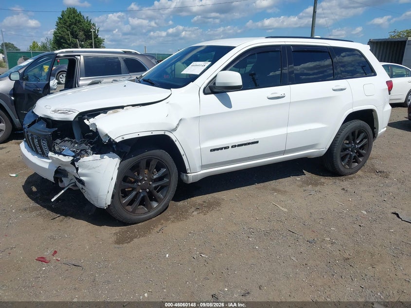 Vin: 1c4rjfag0jc350473, lot: 46559675, jeep grand cherokee altitude 4x4 20182