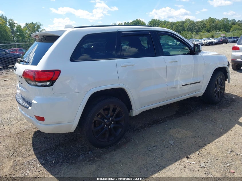 Vin: 1c4rjfag0jc350473, lot: 46559675, jeep grand cherokee altitude 4x4 20184