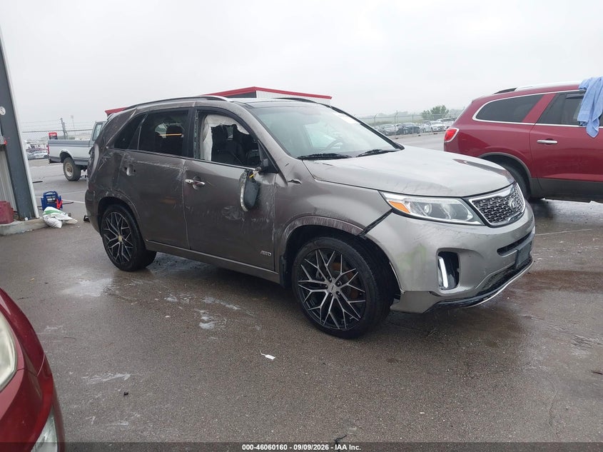 Vin: 5xykwda77eg509661, lot: 46559687, kia sorento sx v6 2014 img_1