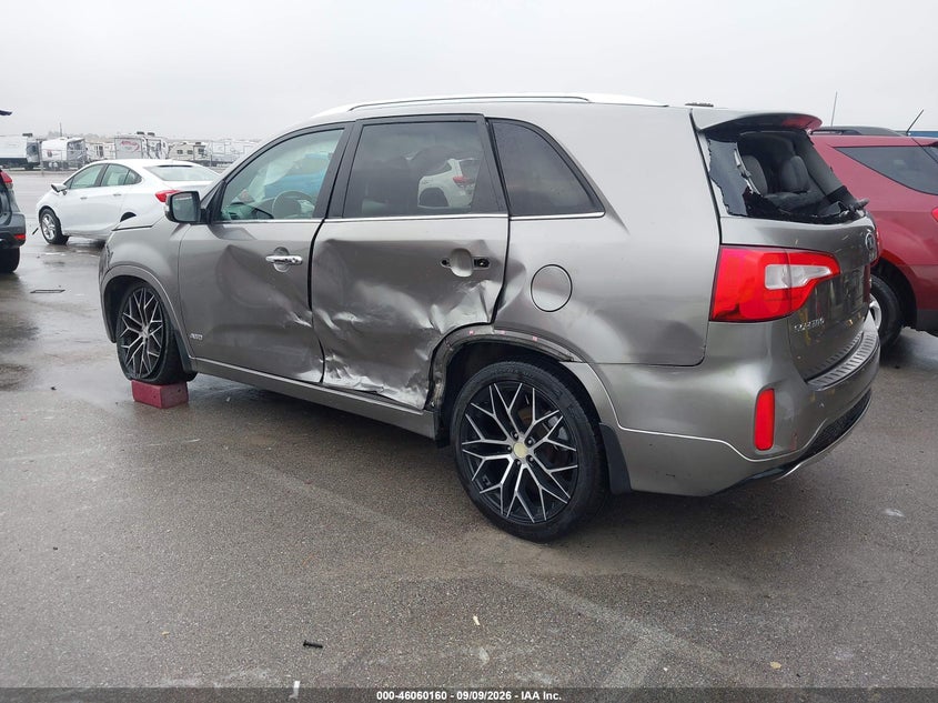 Vin: 5xykwda77eg509661, lot: 46559687, kia sorento sx v6 20143