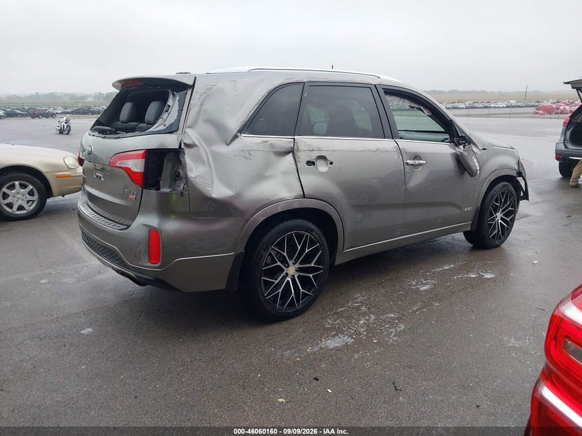 Vin: 5xykwda77eg509661, lot: 46559687, kia sorento sx v6 20144