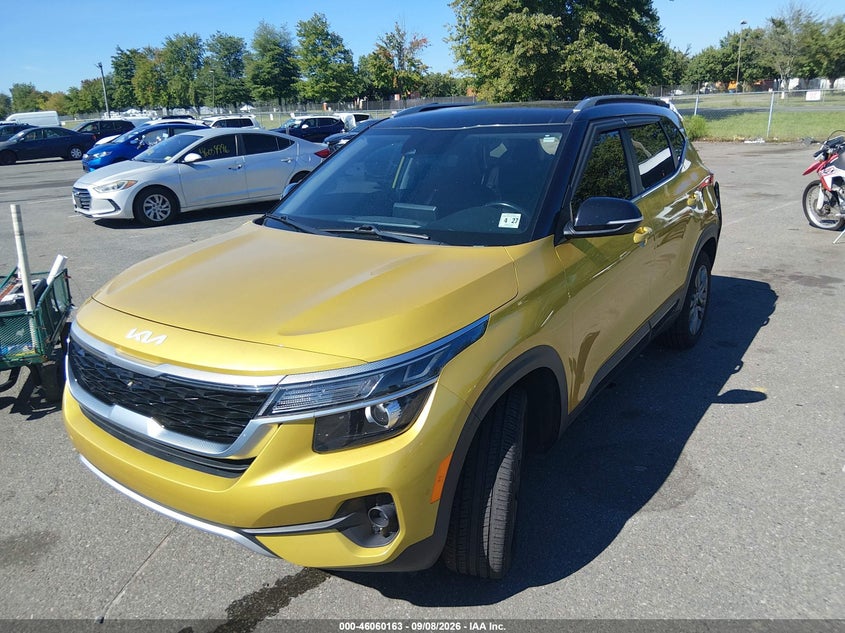 Vin: kndeu2aa0n7317837, lot: 46559690, kia seltos s 20222