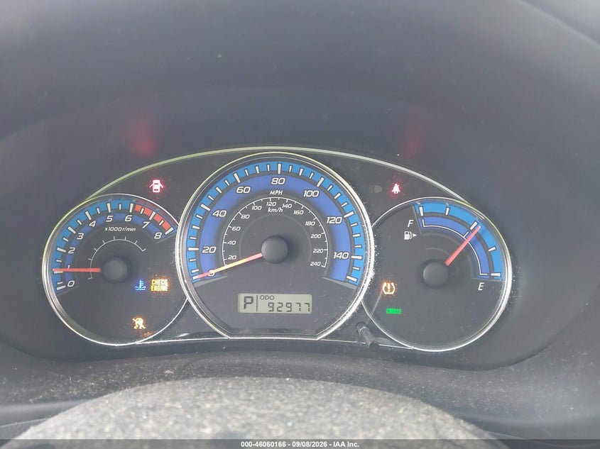 2009 SUBARU FORESTER auction photo 7