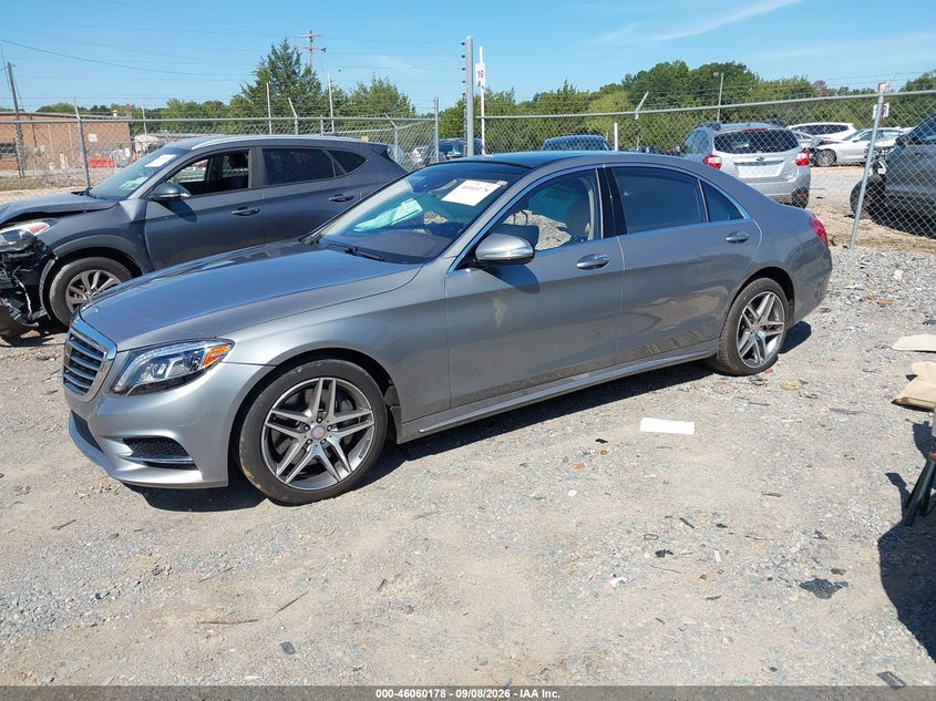 Vin: wddug8fbxfa098578, lot: 46559705, mercedes-benz s 550 4matic 20152