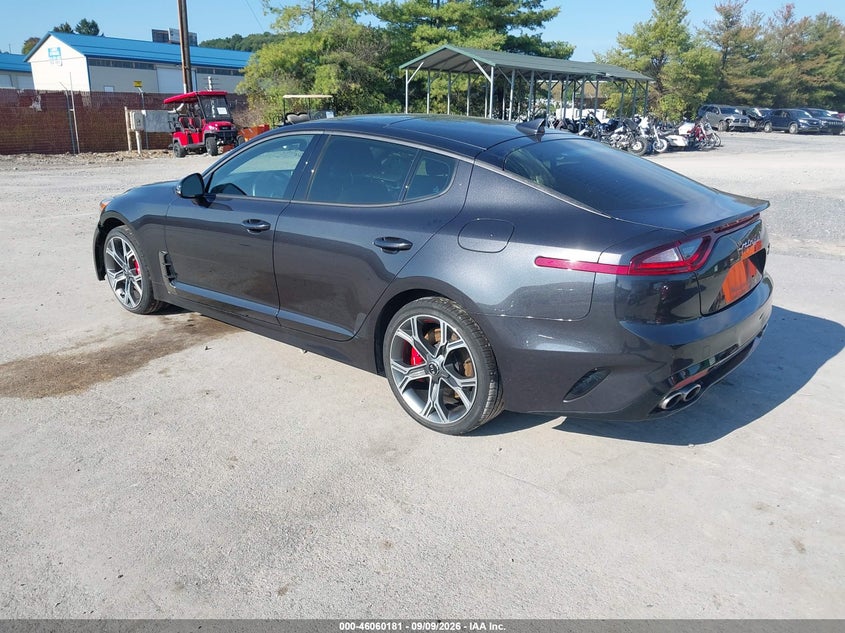 Vin: knae45lc8m6089961, lot: 46559708, kia stinger gt1 20213