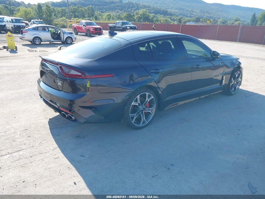 Vin: knae45lc8m6089961, lot: 46559708, kia stinger gt1 20214
