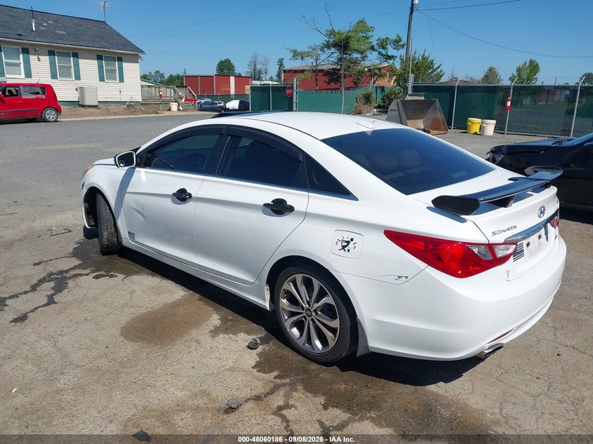 Vin: 5npec4ab5dh633378, lot: 46559713, hyundai sonata limited 2.0t 20133
