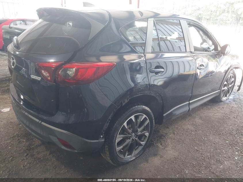 Vin: jm3ke4dy6g0664306, lot: 46559722, mazda cx-5 grand touring 20164