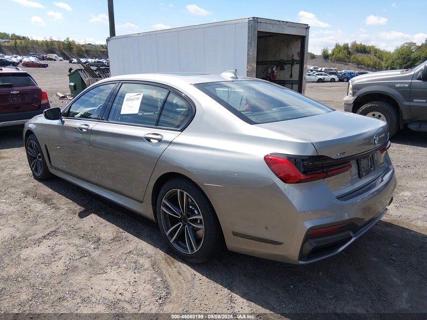 Vin: wba7u2c04mcf65379, lot: 46559726, bmw 750i xdrive 20213