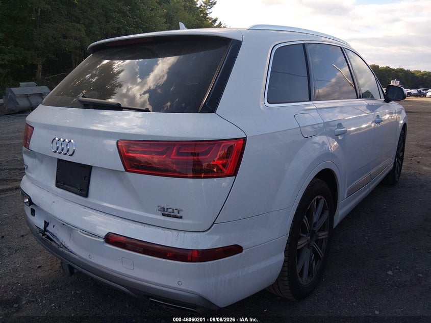 Vin: wa1laaf76hd000071, lot: 46559728, audi q7 3.0t premium 20174