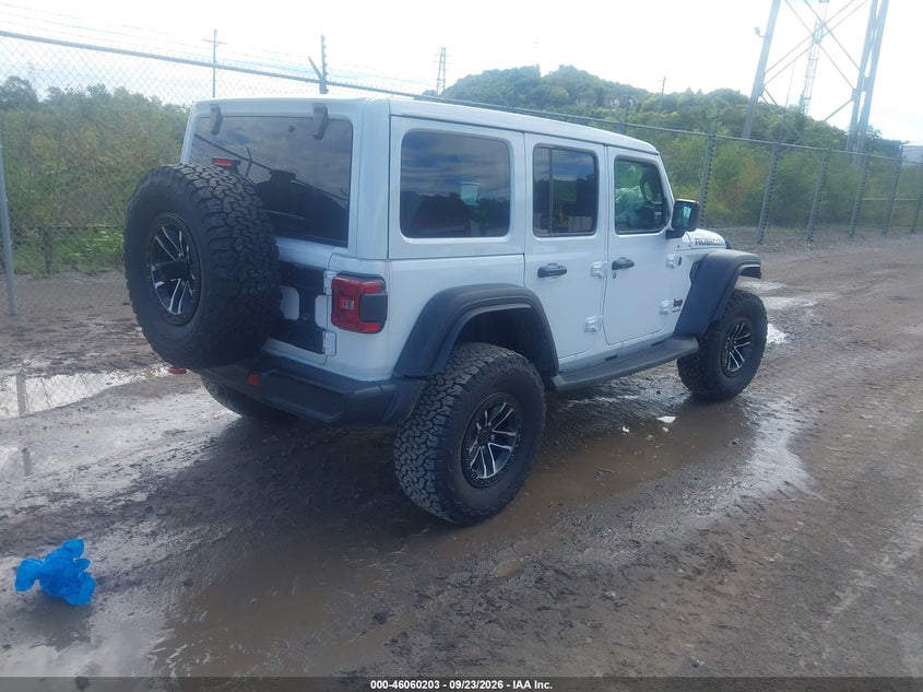 Vin: 1c4rjxfg6rw150433, lot: 46559730, jeep wrangler 4-door rubicon 4x4 20244