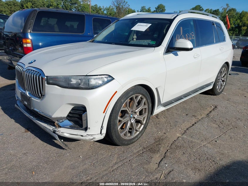 Vin: 5uxcw2c51kl086322, lot: 46559735, bmw x7 xdrive40i 20192