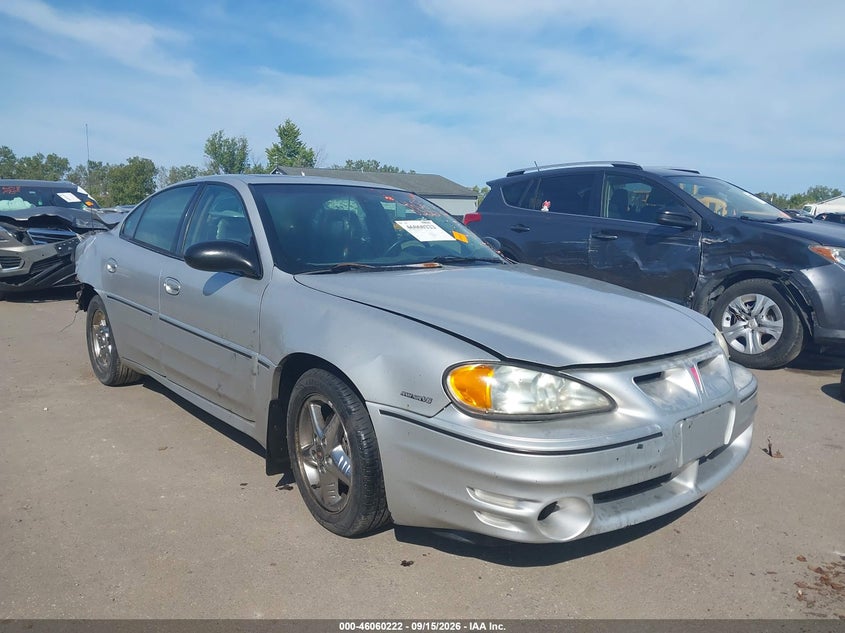 2003 Pontiac Grand Am Gt, Удар сзади, IAAI, VIN 1G2NW52E33C261477
