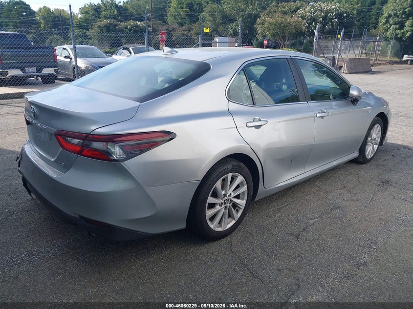 Vin: 4t1c11ak6nu636546, lot: 46559756, toyota camry le 20224
