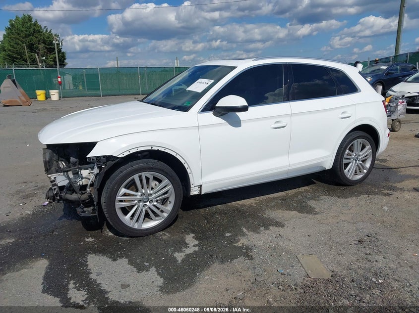 Vin: wa1bnafyxj2155166, lot: 46559775, audi q5 2.0t premium/2.0t tech premium 20182