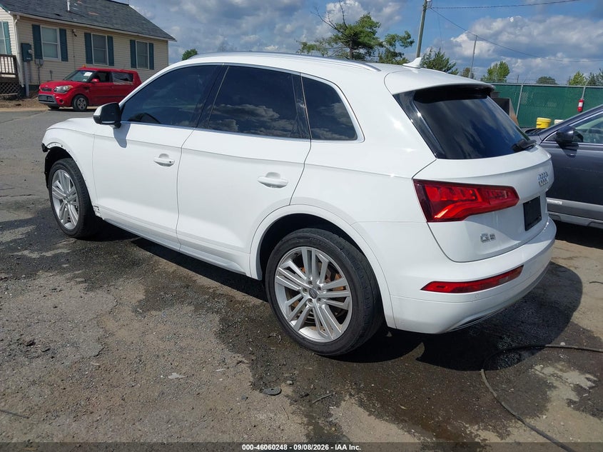 Vin: wa1bnafyxj2155166, lot: 46559775, audi q5 2.0t premium/2.0t tech premium 20183