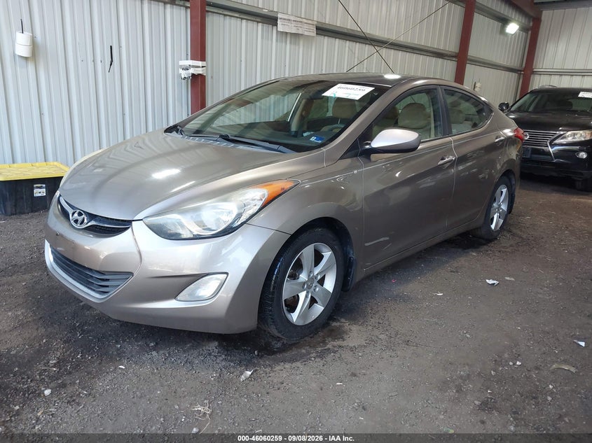 Vin: 5npdh4aexdh196789, lot: 46559786, hyundai elantra gls 20132