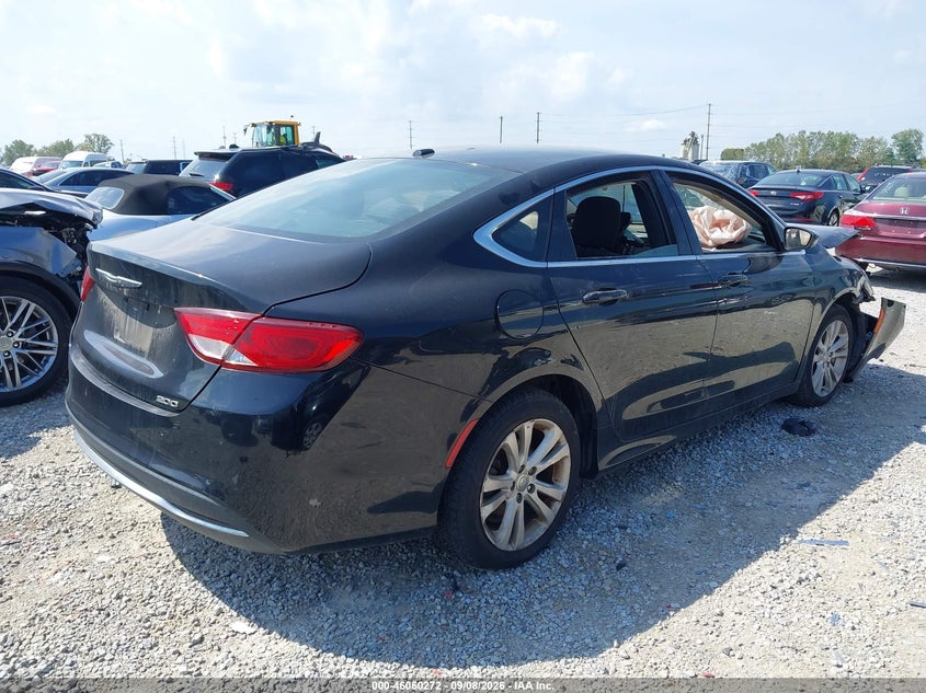 Vin: 1c3cccab4fn719144, lot: 46559799, chrysler 200 limited 20154