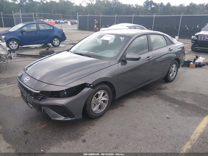 Vin: kmhll4dg7tu272802, lot: 46559872, hyundai elantra se 20262