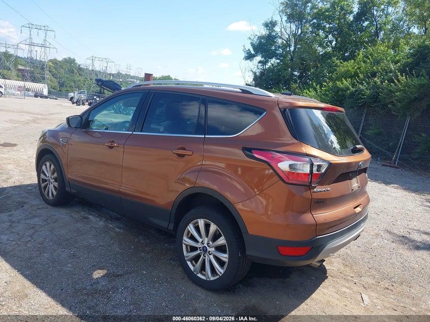 2017 FORD ESCAPE SPORT UTILITY VEHICLE 1.5L I-4 DI, DOHC, VVT, TURBO, REGULAR , 179HP