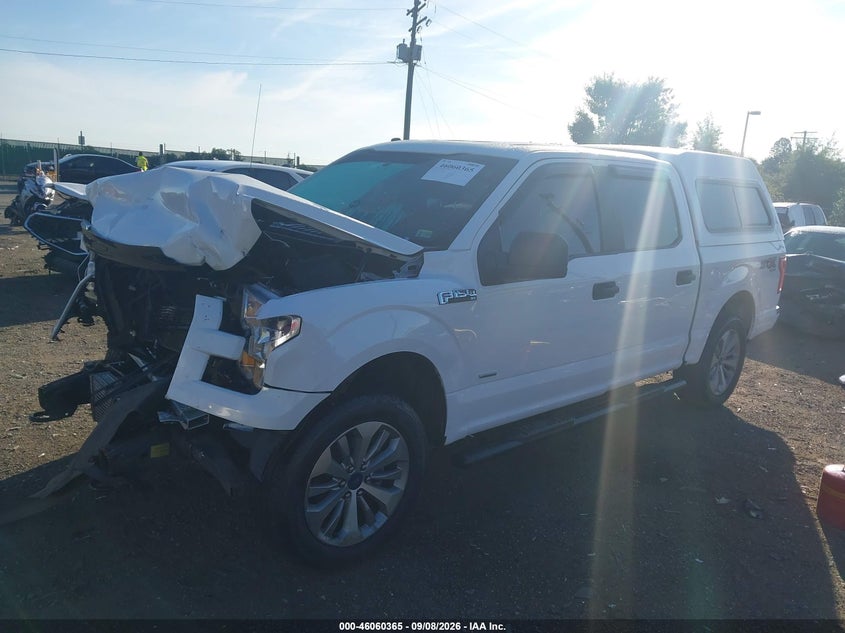Vin: 1ftew1ep7hkd32145, lot: 46559892, ford f-150 xl 20172