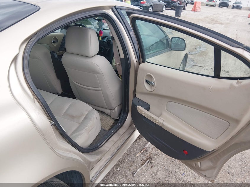 PONTIAC GRAND PRIX 2005 VIN 2G2WP522551307035