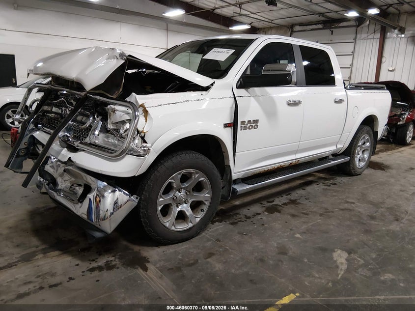 Vin: 1c6rr7nm4hs883111, lot: 46559897, ram 1500 laramie  4x4 5'7 box 20172