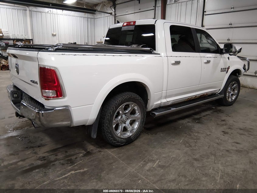 Vin: 1c6rr7nm4hs883111, lot: 46559897, ram 1500 laramie  4x4 5'7 box 20174
