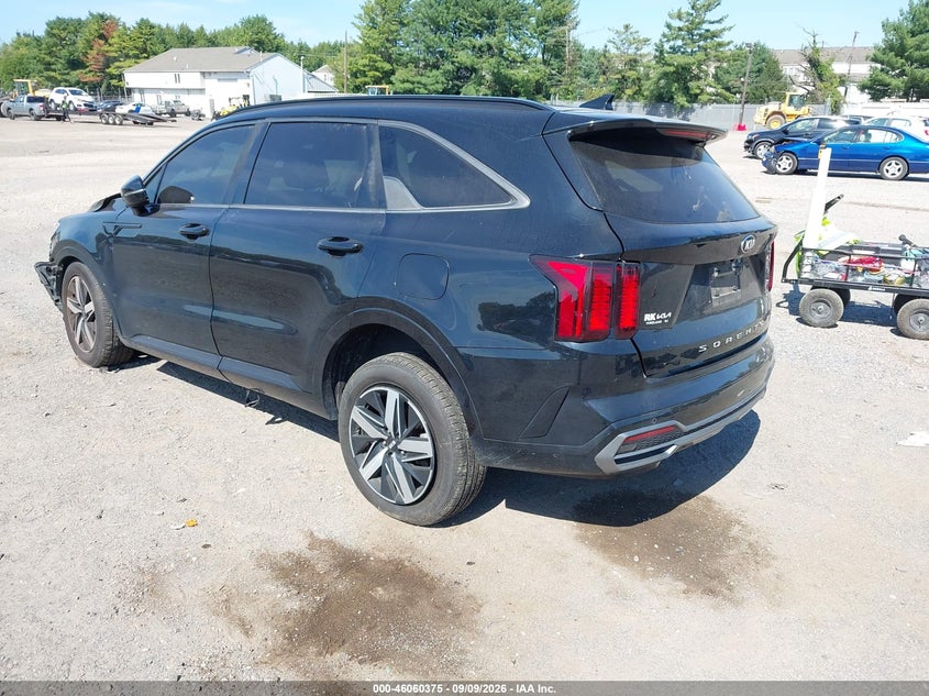 Vin: 5xyrl4lc3mg019265, lot: 46559902, kia sorento s 20213