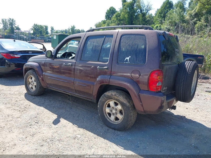 JEEP LIBERTY 2004 VIN 1J8GL58K44W231441