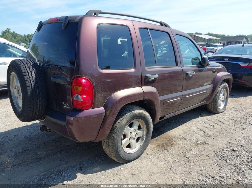 JEEP LIBERTY 2004 VIN 1J8GL58K44W231441