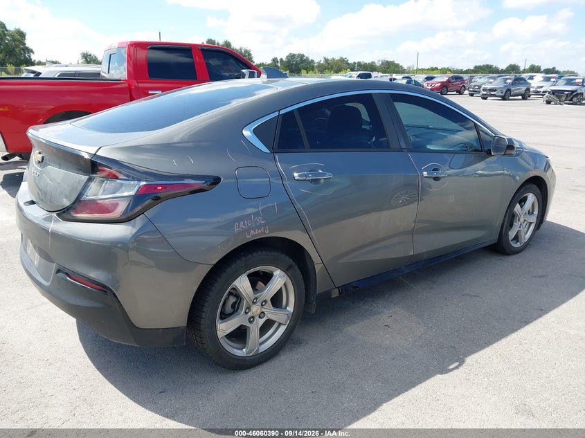 Vin: 1g1ra6s50hu101519, lot: 46559917, chevrolet volt lt 20174