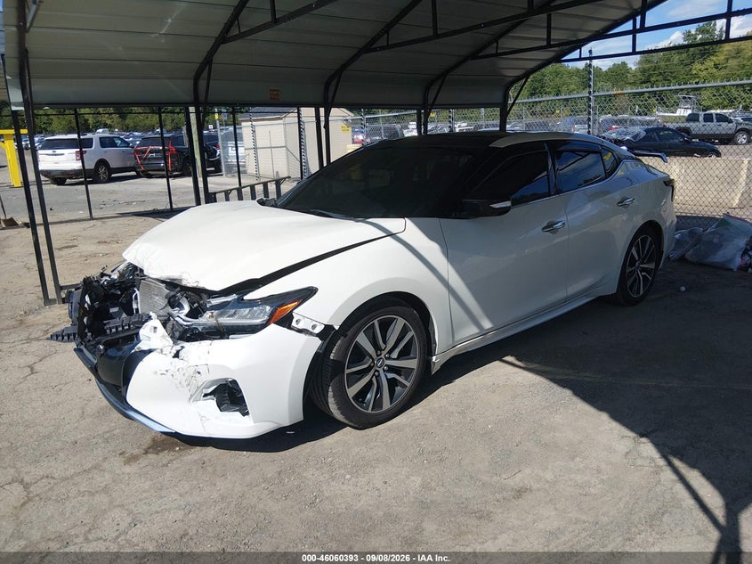 Vin: 1n4aa6dv3lc384004, lot: 46559920, nissan maxima sl xtronic cvt 20202