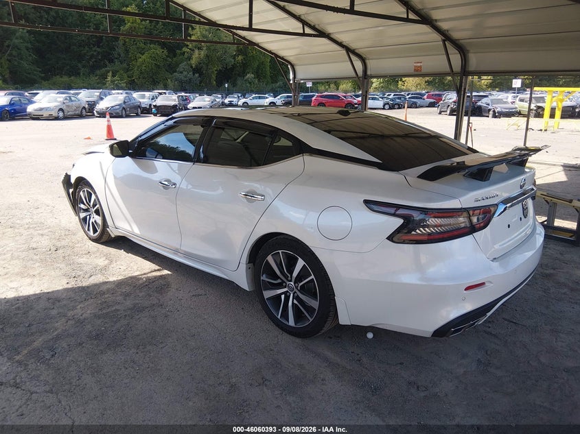 Vin: 1n4aa6dv3lc384004, lot: 46559920, nissan maxima sl xtronic cvt 20203