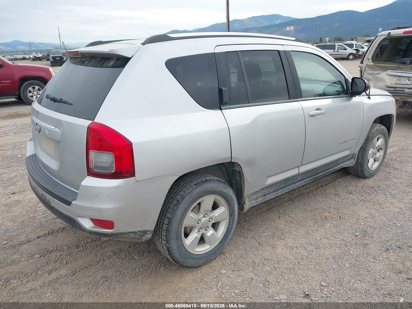 Vin: 1c4njcba4ed570674, lot: 46559945, jeep compass sport 20144