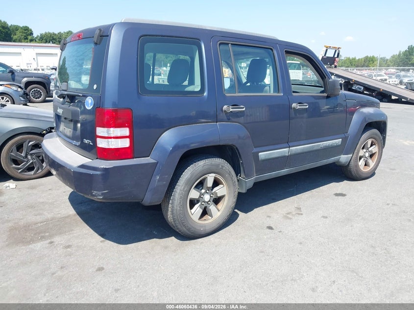 JEEP LIBERTY 2008 VIN 1J8GN28K58W279514