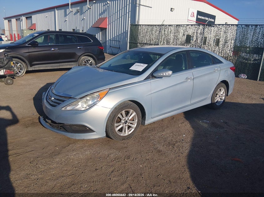 Vin: 5npeb4ac1eh910279, lot: 46559969, hyundai sonata gls 20142