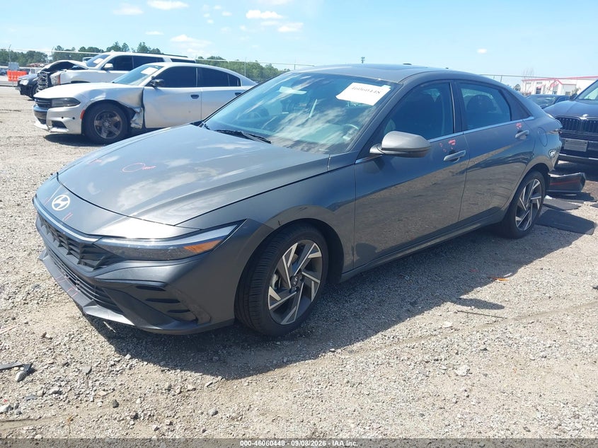 Vin: kmhls4dg4ru734521, lot: 46559975, hyundai elantra sel 20242