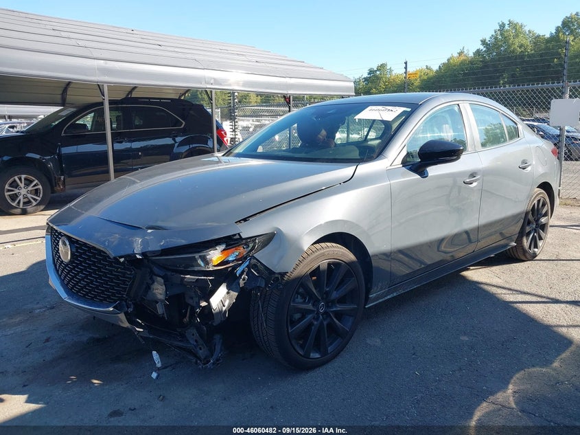 Vin: 3mzbpacl9nm318605, lot: 46560009, mazda mazda3 carbon edition 20222