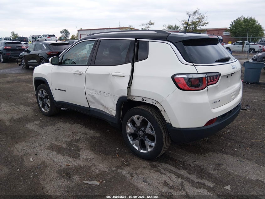 Vin: 3c4njdcb2kt653958, lot: 46560030, jeep compass limited 4x4 20193