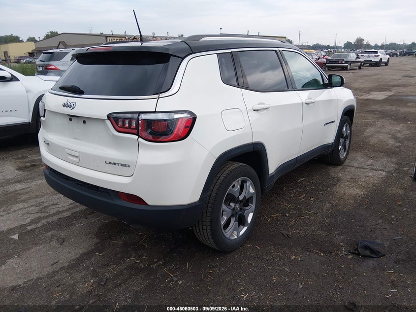 Vin: 3c4njdcb2kt653958, lot: 46560030, jeep compass limited 4x4 20194