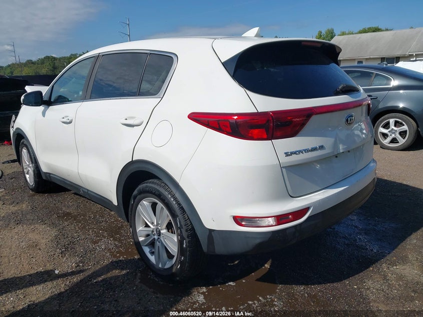 Vin: kndpm3ac8j7424547, lot: 46560047, kia sportage lx 20183