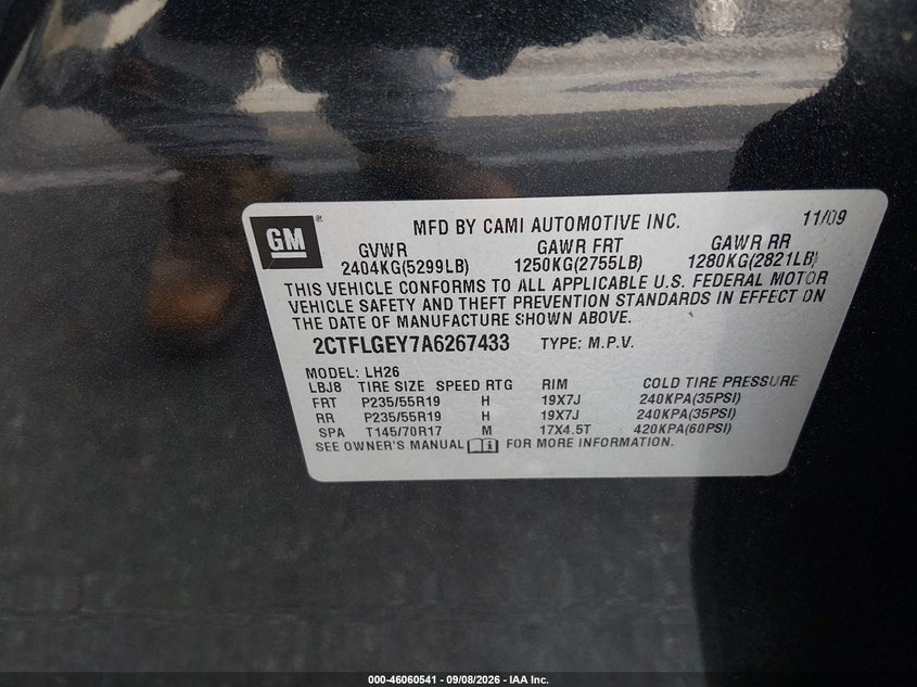 2010 GMC TERRAIN SLT-1 · Фото 9