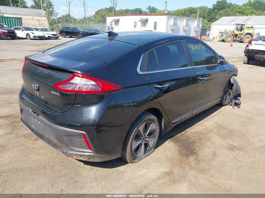 Vin: kmhc05lh0ku045409, lot: 46560077, hyundai ioniq electric limited 20194