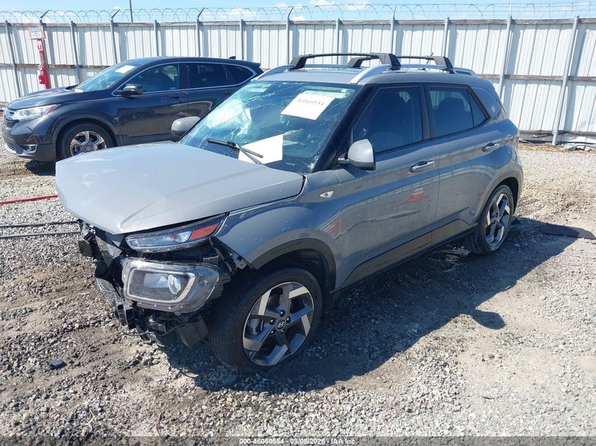 Vin: kmhrc8a31pu223829, lot: 46560081, hyundai venue sel 20232
